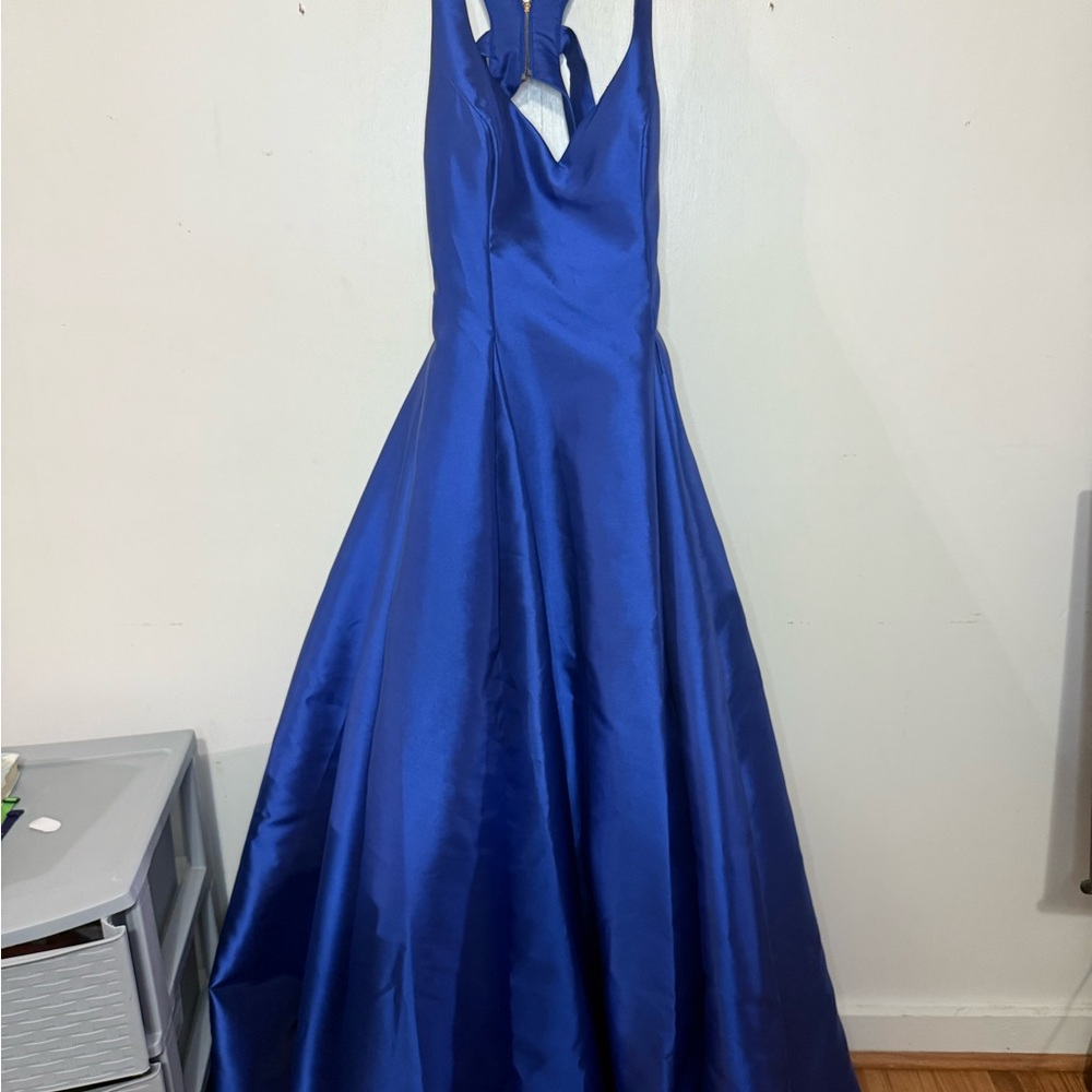 Elegant Blue Gown